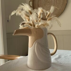 Opal house decorative pitcher/ vase